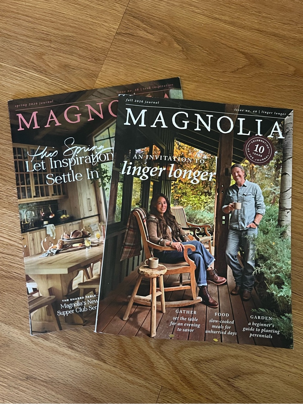 magnolia journals - spring 2026 & fall 2026